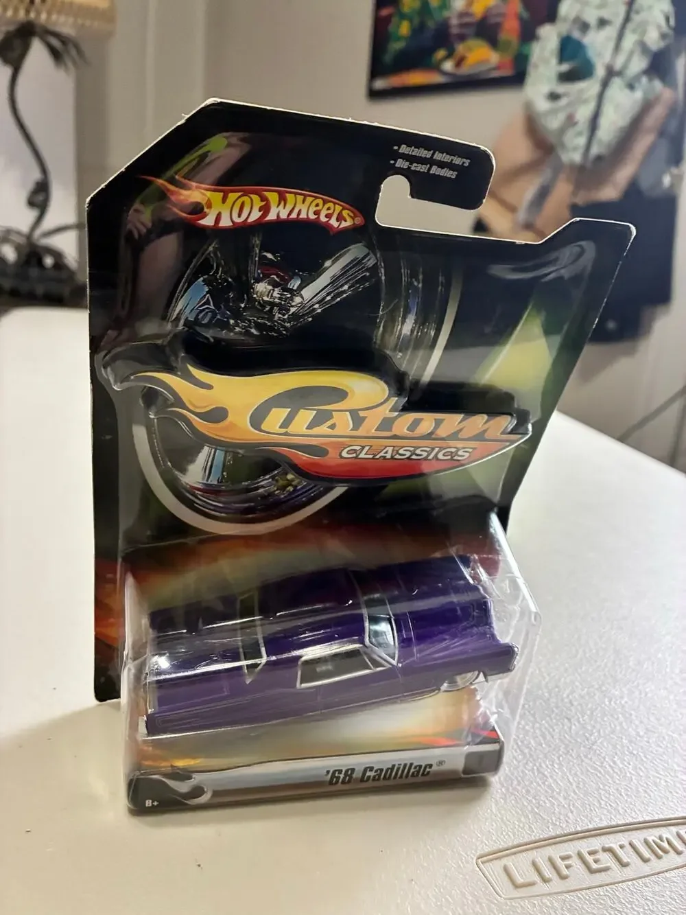 Hot Wheels Custom Classics '68 Cadillac Purple Alley Rats Series 1 Sealed 2006